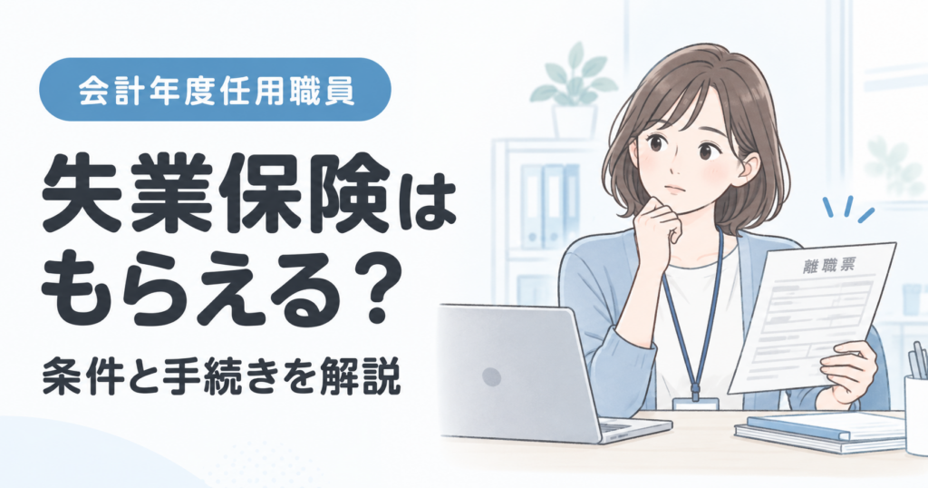 会計年度任用職員の失業保険