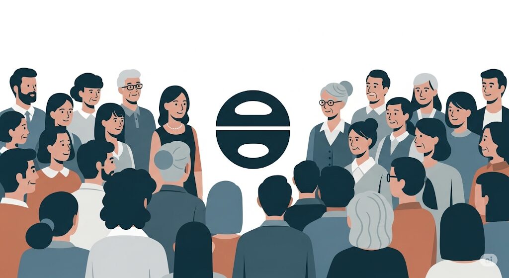 若者や元自民党支持層から見た党の立ち位置