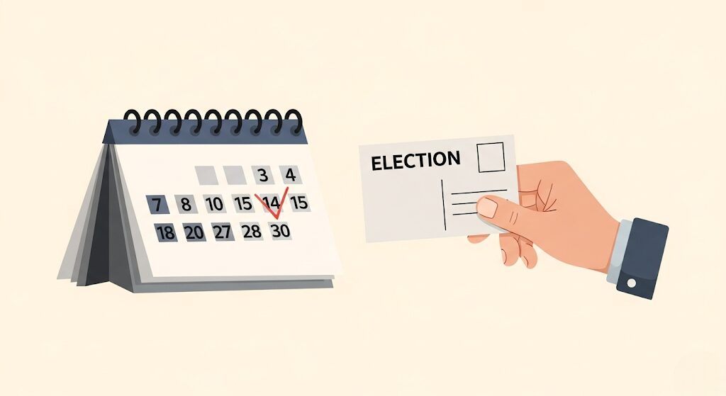 選挙ハガキはいつ届く？候補者が送る本当の狙い