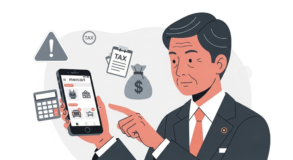 公務員がメルカリで注意すべき処分リスクと税金対策