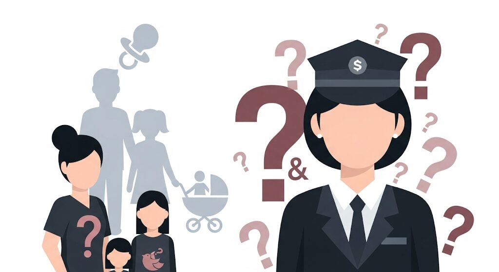 公務員のメルカリQ&A：家族名義の利用や育休中の扱いは？