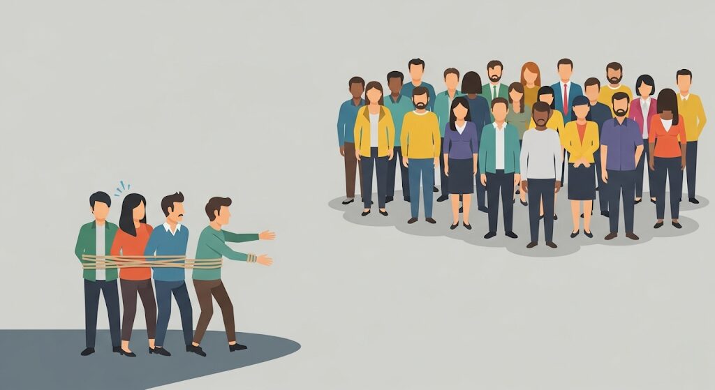 支持母体「連合」との関係が支持拡大を阻む？