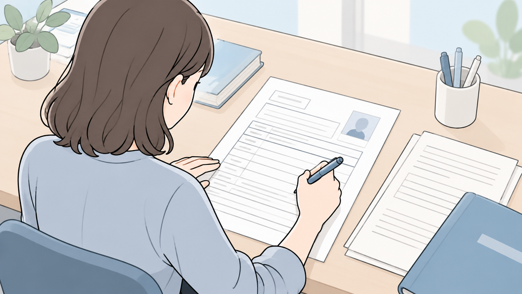 会計年度任用職員を履歴書・職歴欄に書く場合