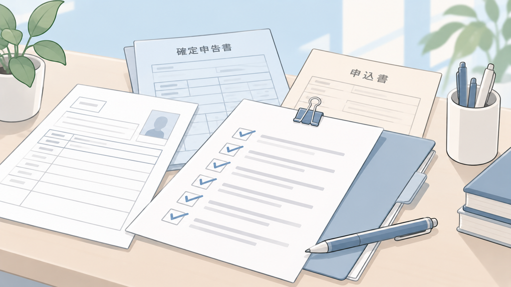 まとめ｜欄名と記入指示を確認して書こう
