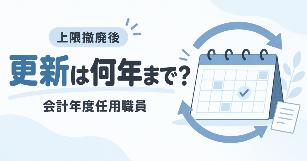 会計年度任用職員の雇止め