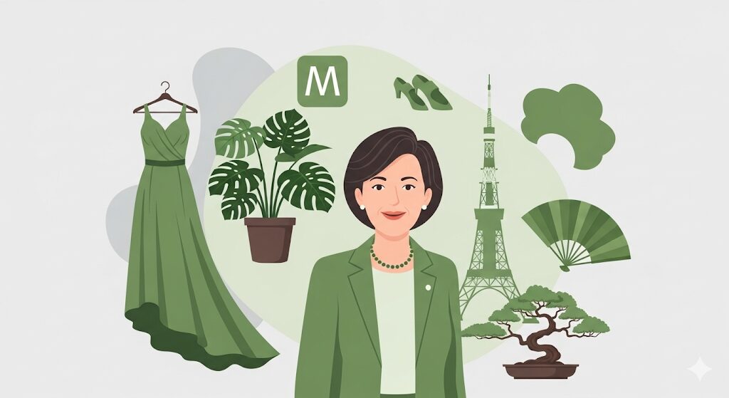 小池百合子が緑色を好むのはなぜ？