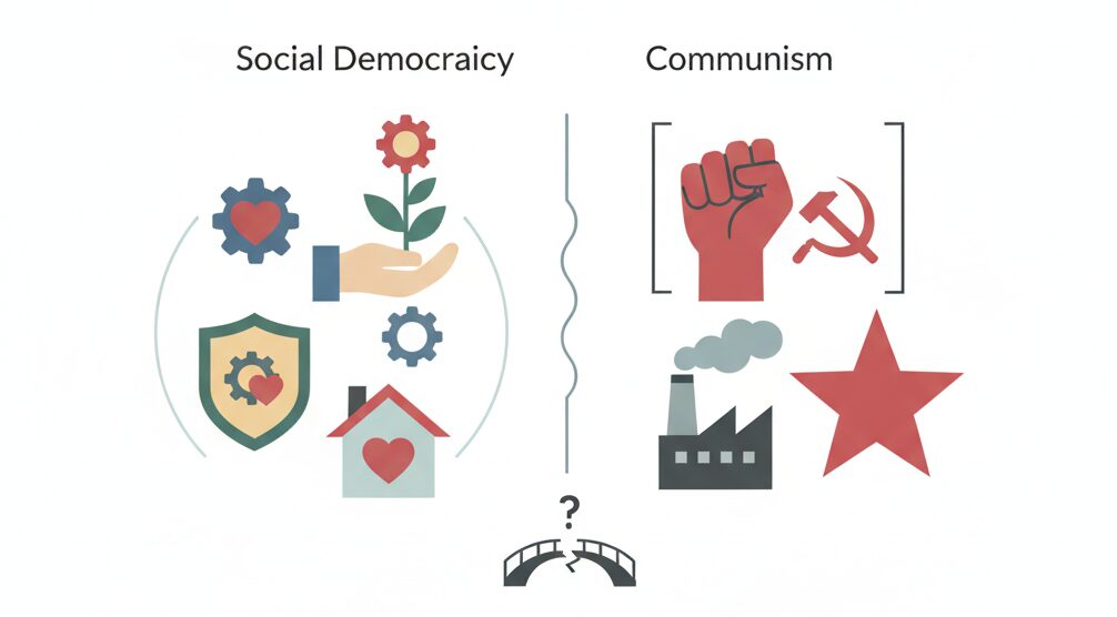 社会民主党と共産党の基本的な違い