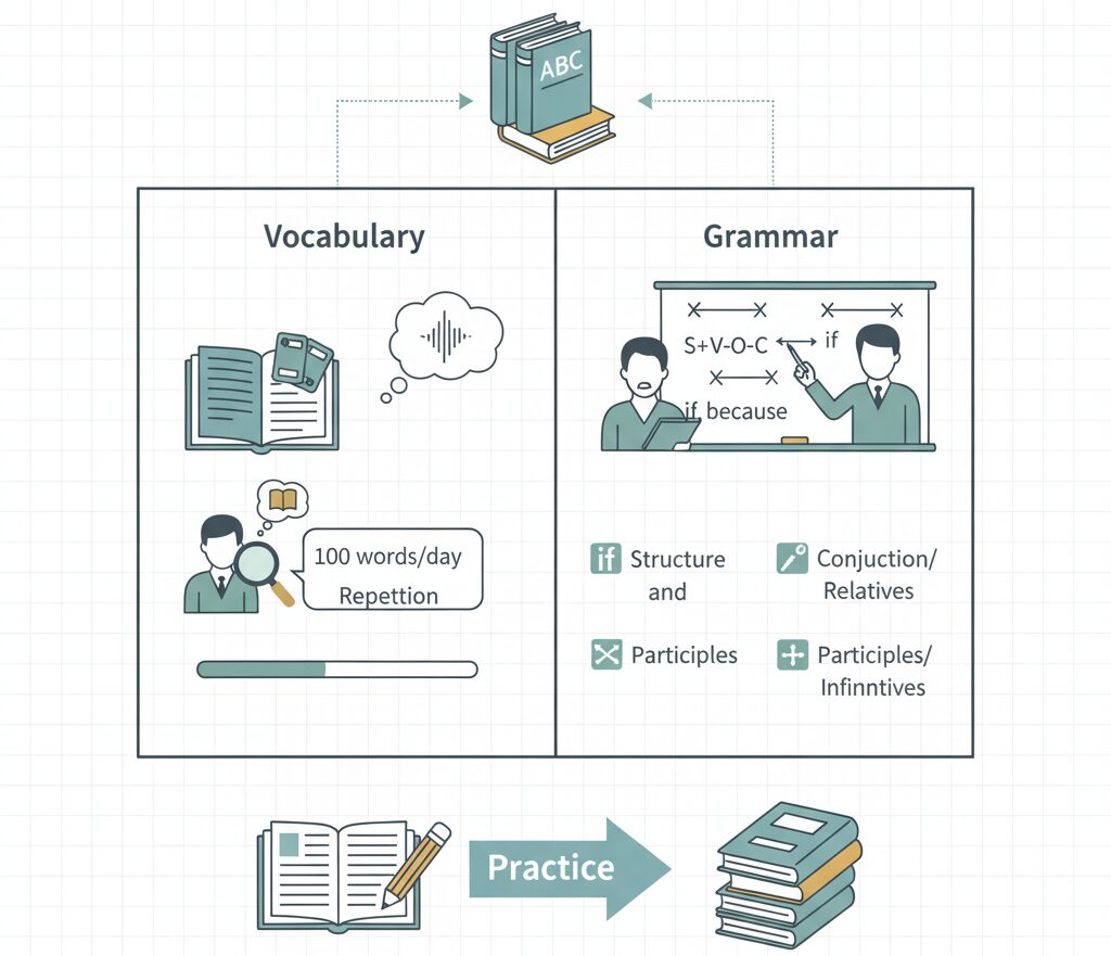 公務員試験の英語で合格点をとるための基礎学習法