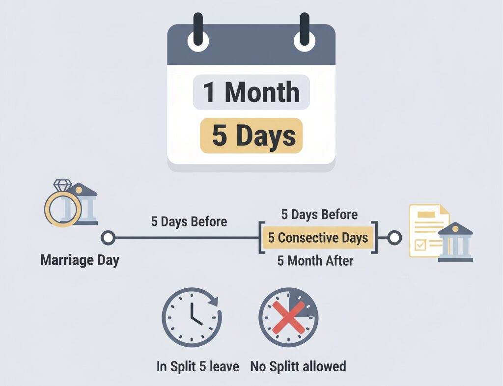 【国家公務員】結婚休暇の仕組みと取得条件