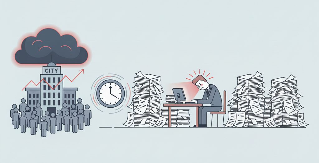 市役所が激務と呼ばれる実態と背景
