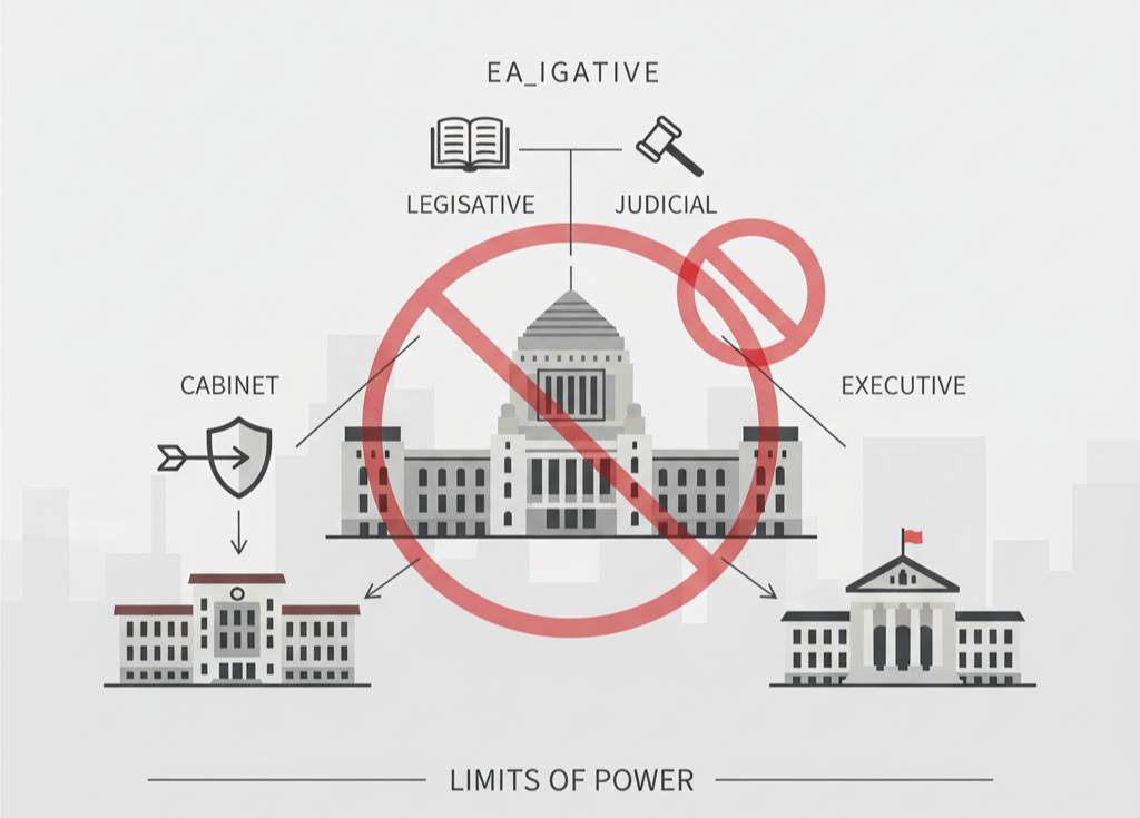 内閣の権限ではないものと基礎知識