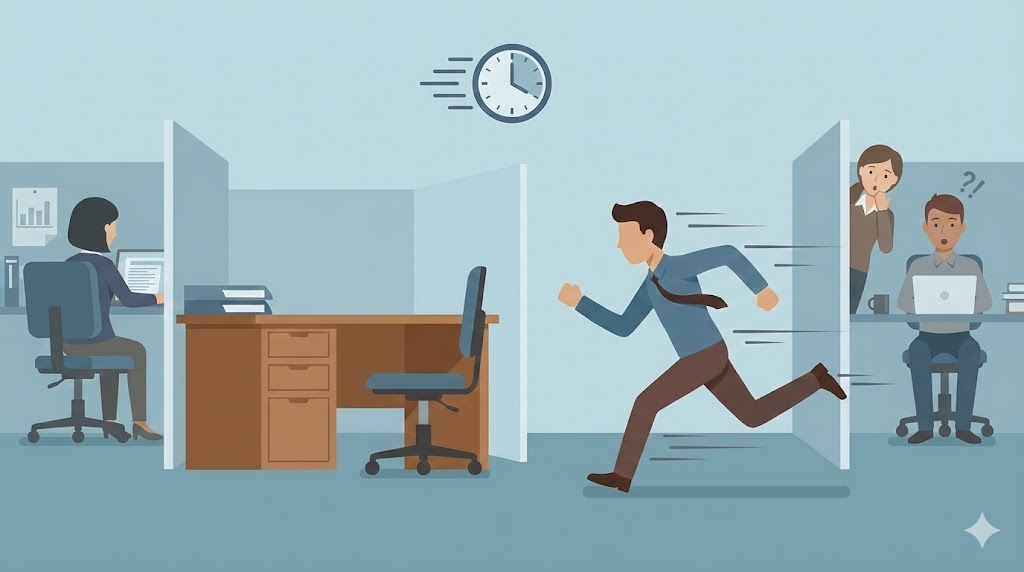 急な欠員で即採用が行われる場合