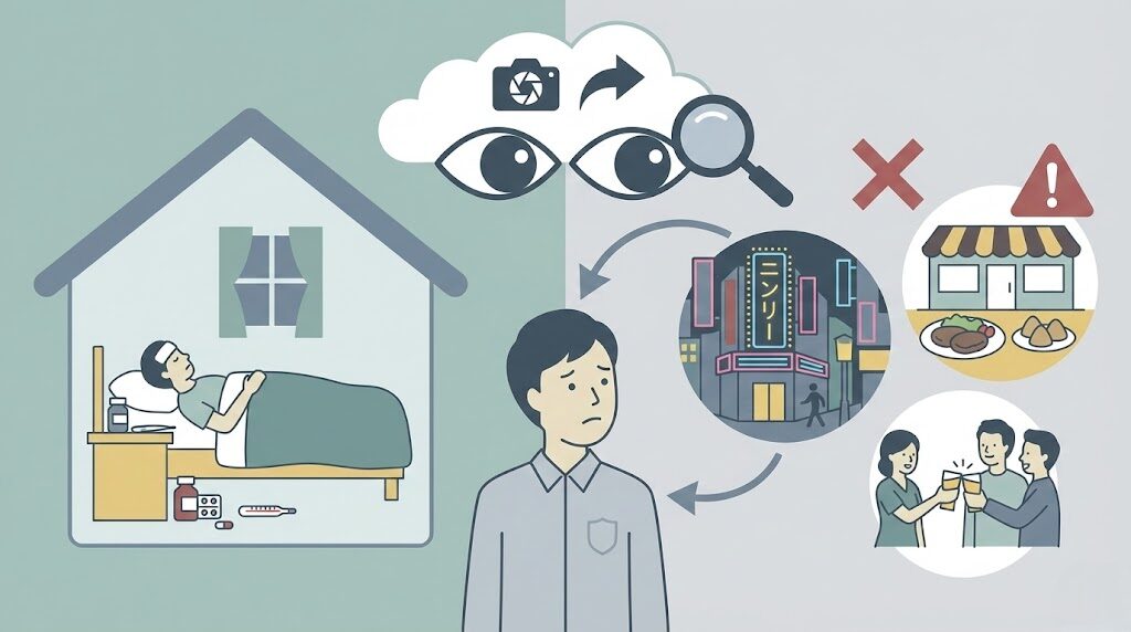 公務員が病気休暇中に旅行や外出を控えるべき理由