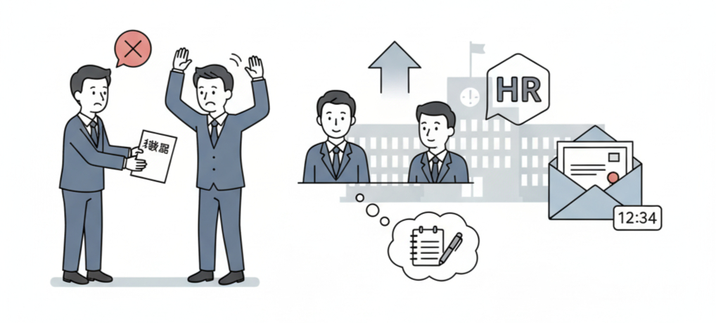 公務員の退職届が受理されない時の対処法