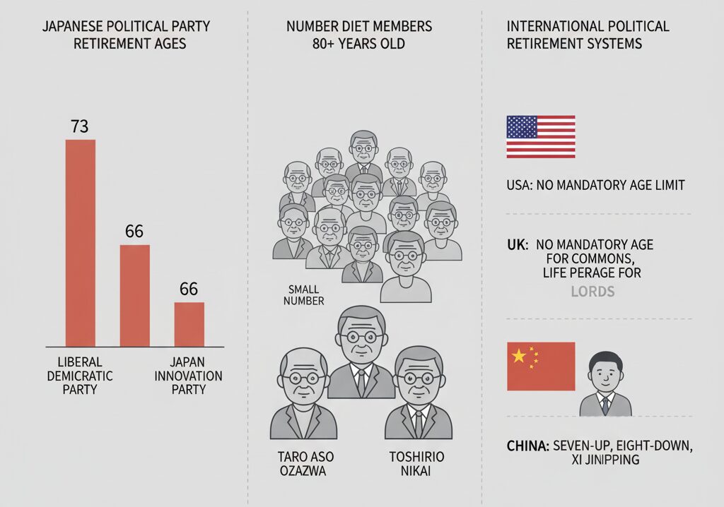 政治家の定年制とデメリット|データから分析