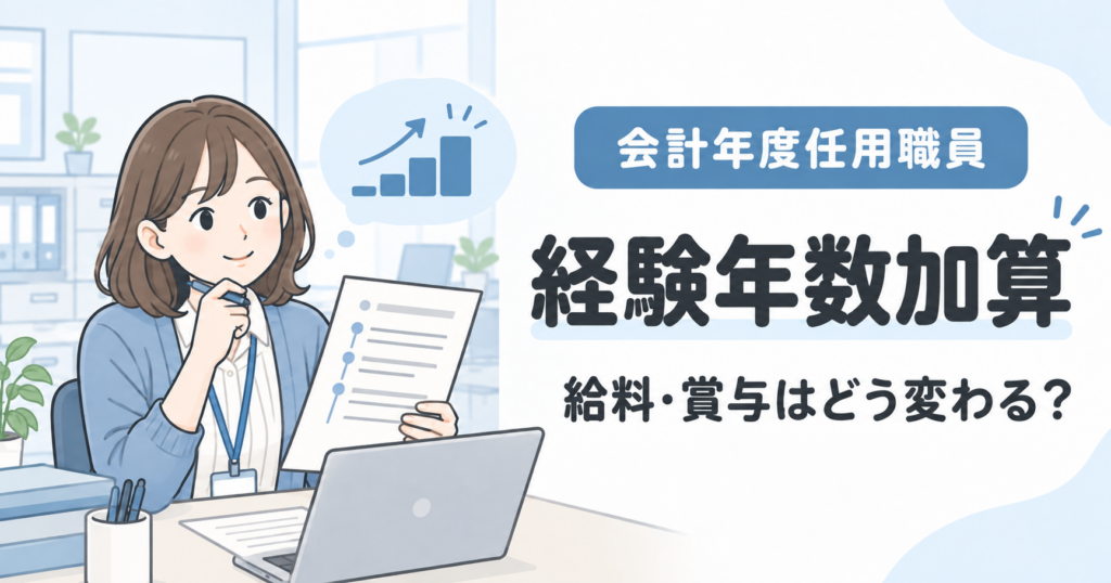 会計年度任用職員の経験年数加算