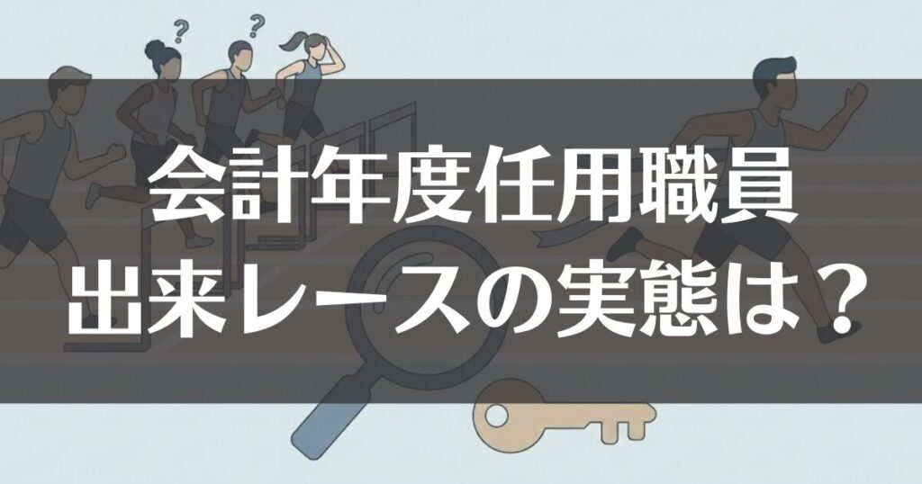 【会計年度任用職員】出来レースの実態は？見分け方と採用のコツ