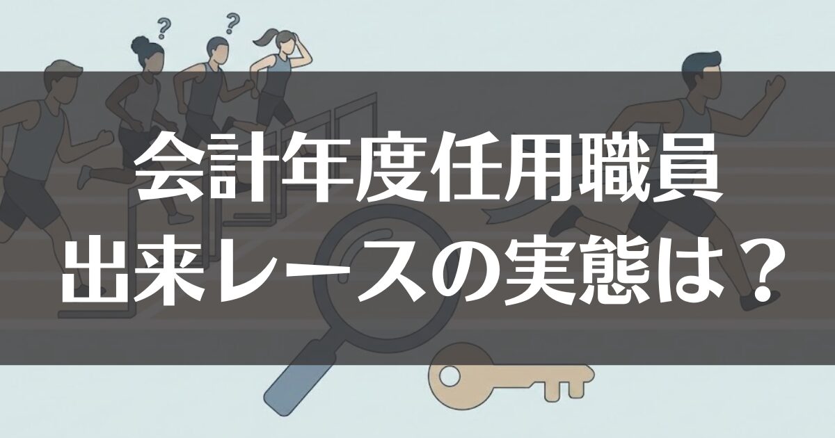 【会計年度任用職員】出来レースの実態は？見分け方と採用のコツ