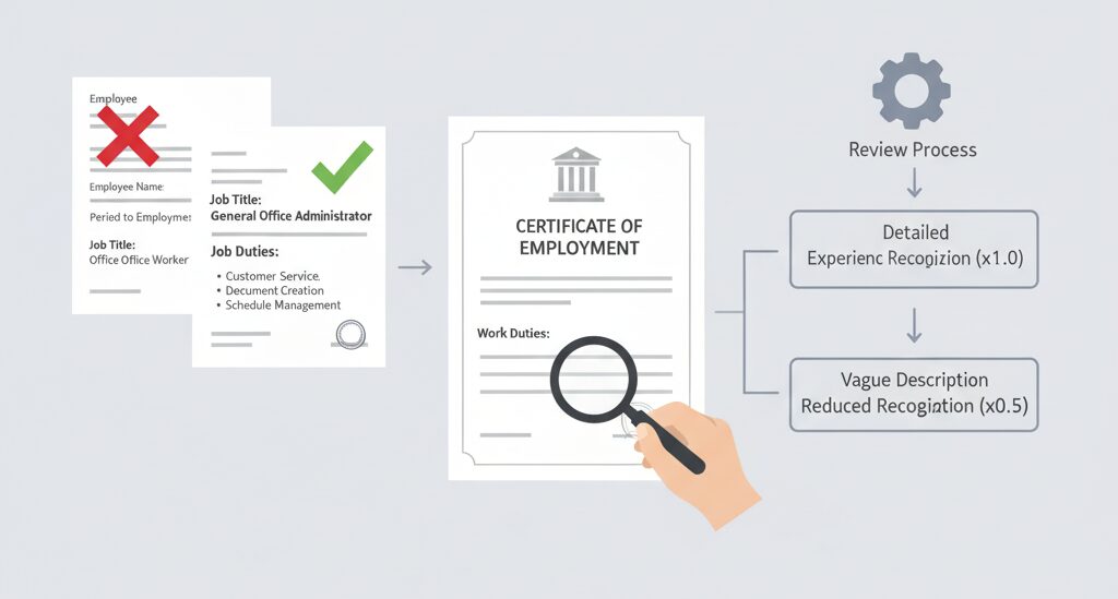 在職証明書の書き方と確認ポイント