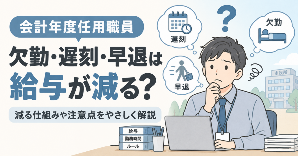 会計年度任用職員はおかしい？