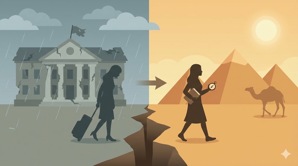 小池百合子の関学時代｜挫折とエジプトへの転身