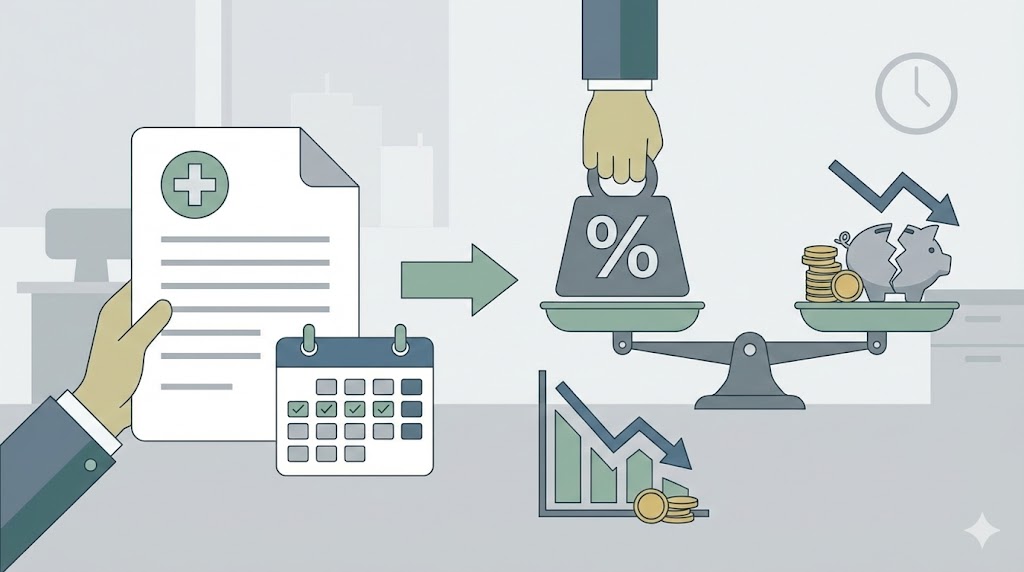 【公務員】病気休暇における診断書の内容と経済的な影響