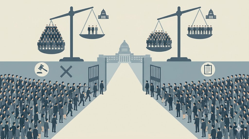 衆議院事務局の難易度と倍率の実態