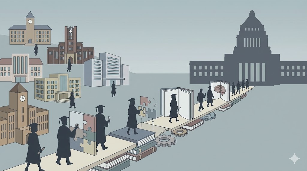 衆議院事務局の出身大学と学歴の傾向