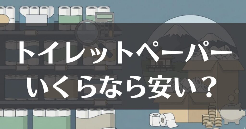 トイレットペーパーいくらなら安い？底値とふるさと納税でお得に購入