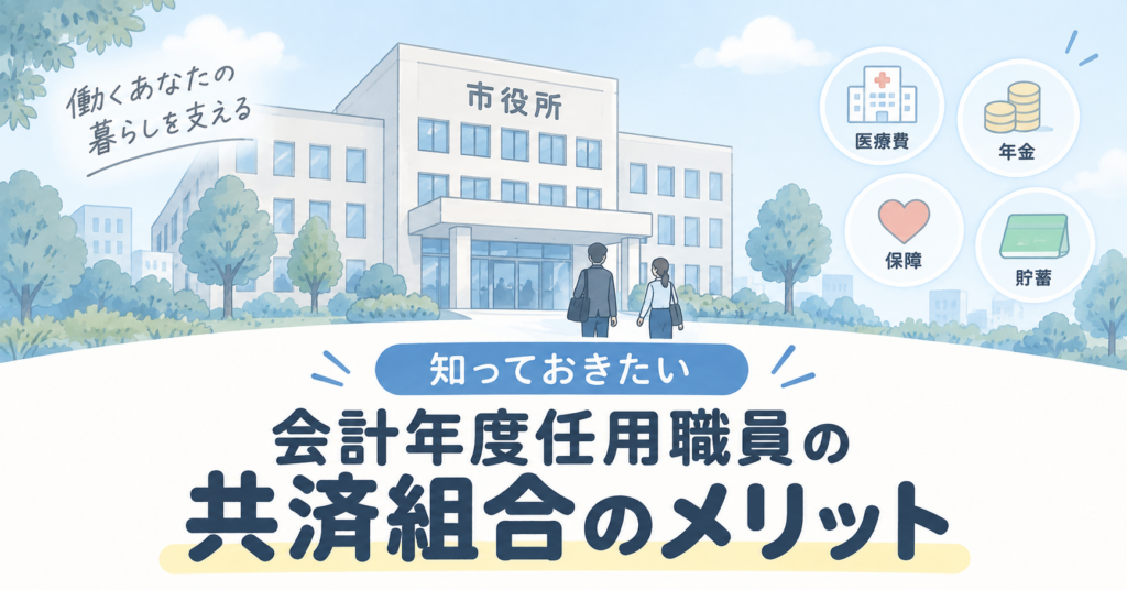 会計年度任用が共済組合に入るメリット