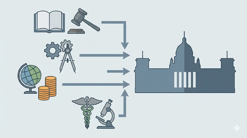 政治家輩出の多い学部と有利な専攻