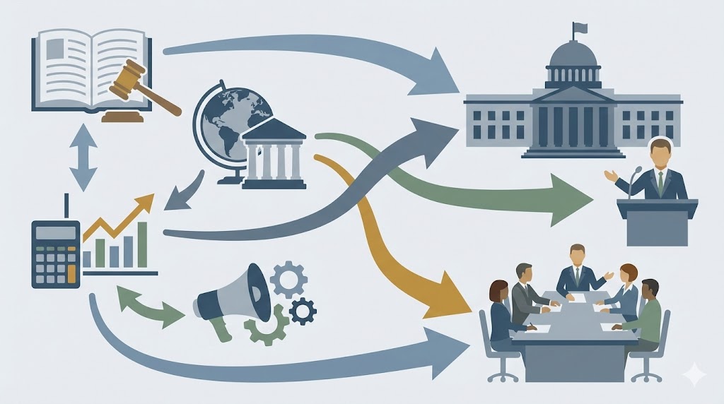 大学のカリキュラムが政治家活動にどう活きるか