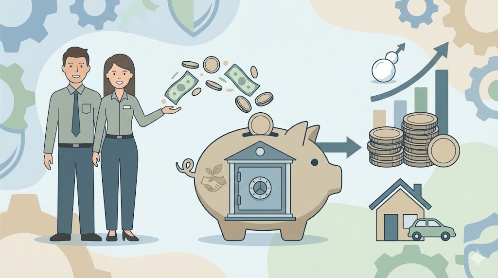 会計年度任用職員の共済組合メリットと貯蓄等の福利厚生