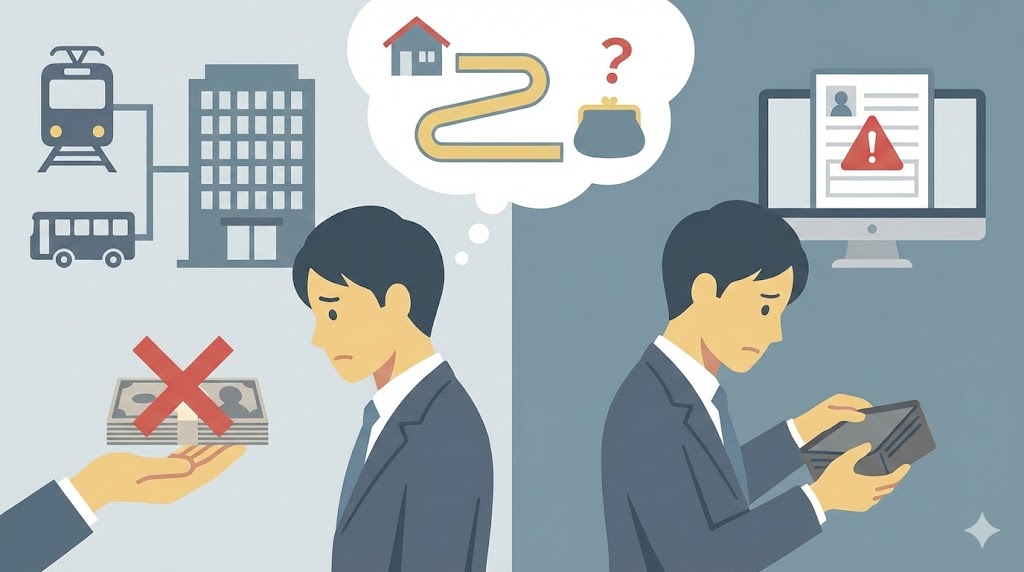 住民票を実家のままにしておくと通勤手当はもらえない？