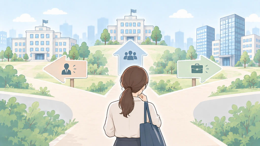 自分に合う次の一歩を決める